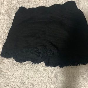 Black shorts
